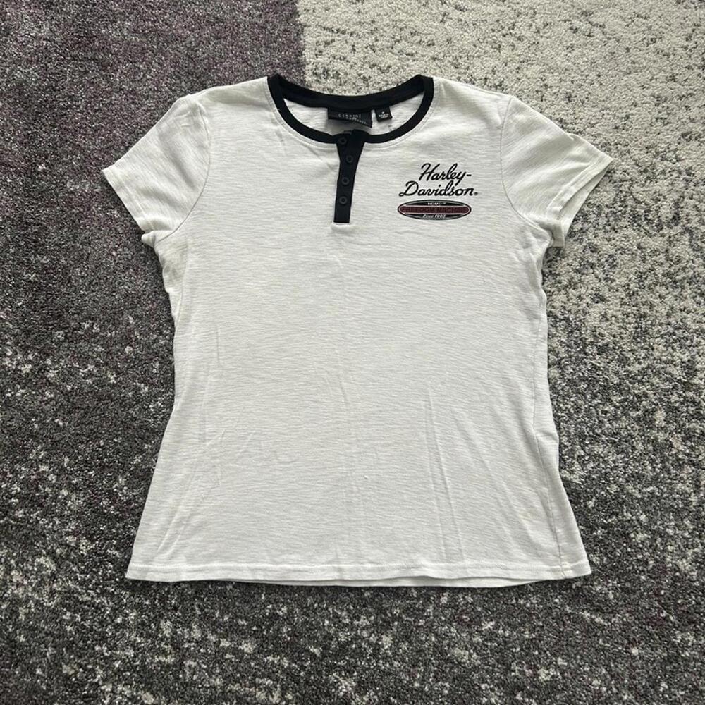 Harley-Davidson Womem's Freedom Machine Henley Tee
